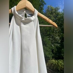 ABBELINE White Halter Top